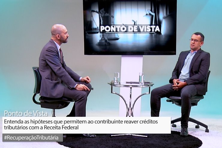 Imagem: Jornalista Paulo Radamés entrevista o advogado Gabriel Batista