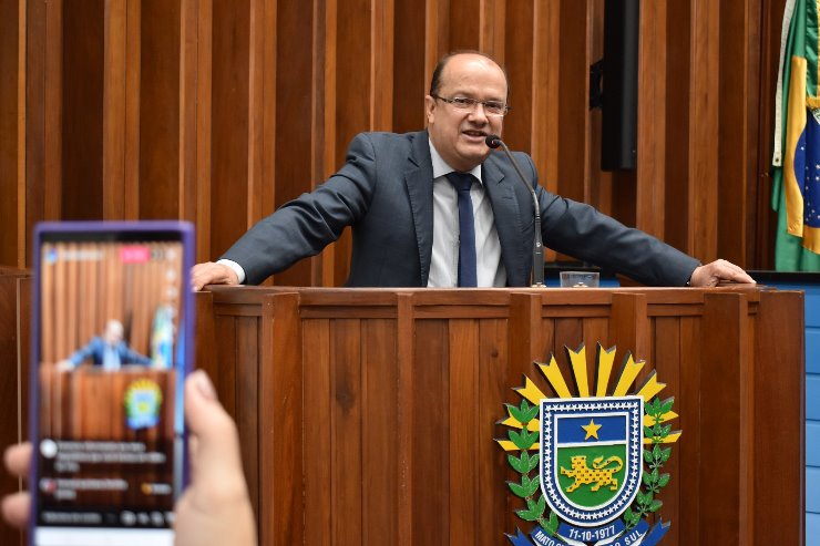 Imagem: Em 1º janeiro de 2023, ele assume a função de vice-governador do Estado de Mato Grosso do Sul