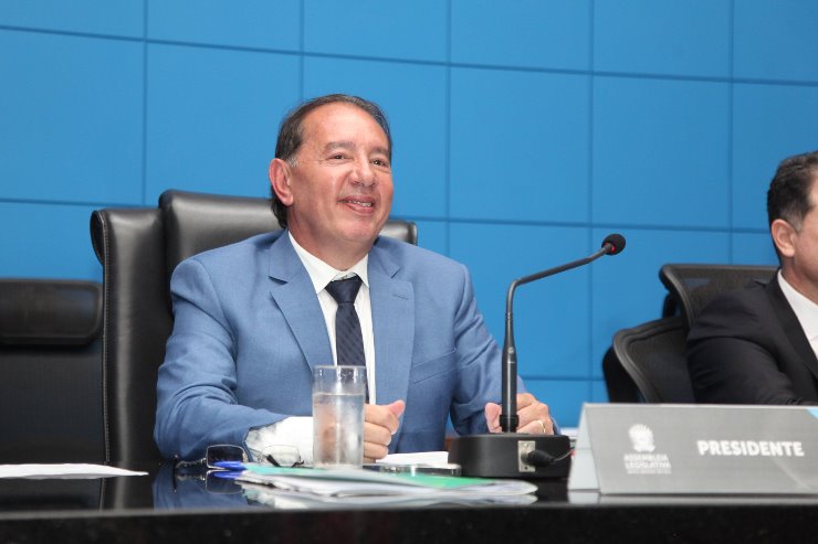 Imagem: Deputado Gerson Claro, novo presidente da Mesa Diretora da Assembleia Legislativa de Mato Grosso do Sul