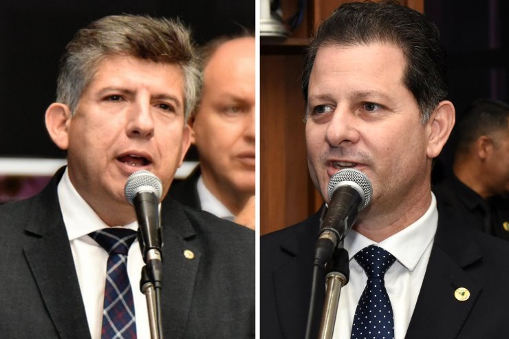 Imagem: O deputado estadual Lidio Lopes (esquerda) foi eleito presidente da comissão e Renato Câmara (direita), vice-presidente.