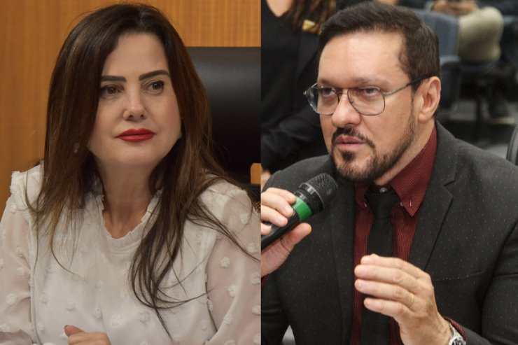 Imagem: Deputada Mara Caseiro e deputado Lucas de Lima representam a ALEMS, respectivamente, em conselho nacional e em comitê estadual