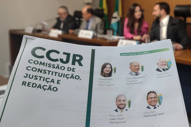 Imagem: A comissão é responsável por avaliar a legalidade e constitucionalidade dos projetos em tramitação na ALEMS