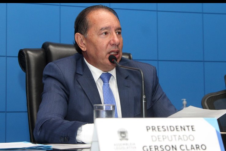 Imagem: Gerson Claro, presidente da Assembleia Legislativa, otimismo com  impacto da reforma tributária