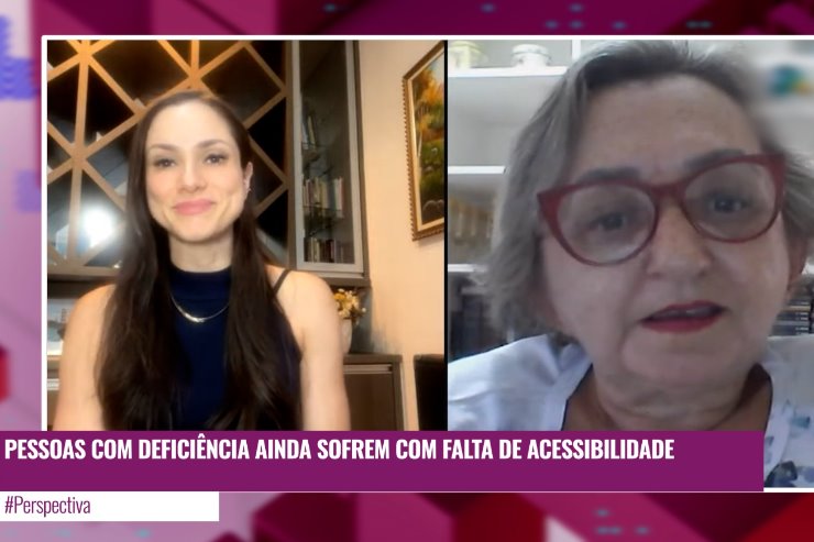 Imagem: Mirella Ballatore, presidente da Associação das Mulheres com Deficiência de Mato Grosso do Sul, foi a entrevistada do programa