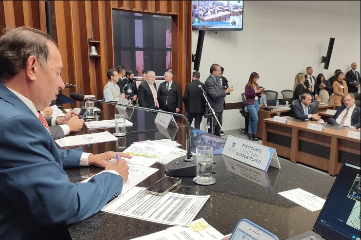 Imagem: A sessão ordinária é realizada no plenário do Legislativo Estadual, a partir das 9h
