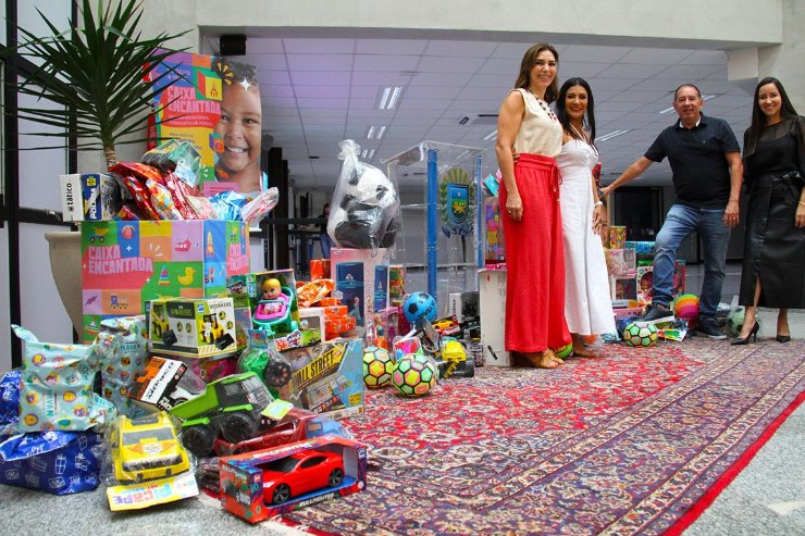 Imagem: A campanha envolve mais de 300 instituições e o objetivo será ultrapassar o número arrecadado ano passado, que foi 26 mil brinquedos
