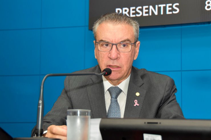Imagem: O deputado estadal e primeiro secretário da ALEMS, Paulo Corrêa, foi designado por ato da Presidência