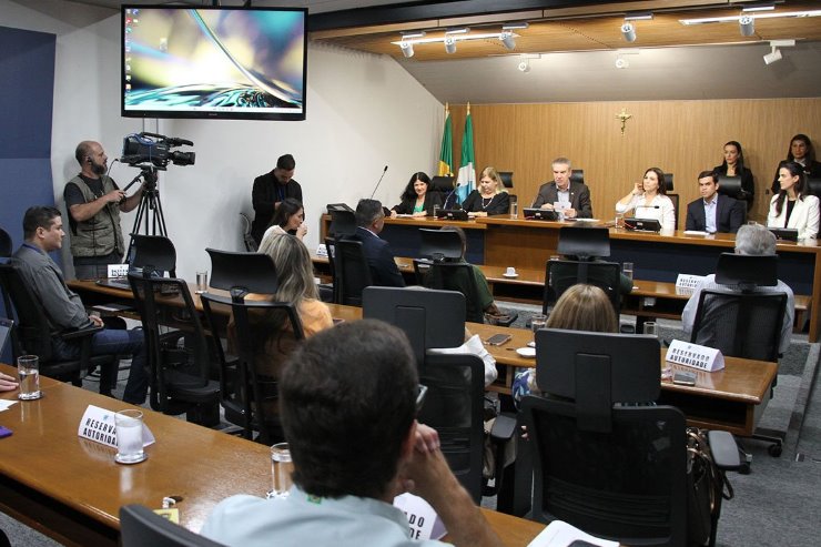Imagem: Audiência foi realizada no plenarinho e contou com a participação de representantes do governo e do agronegócio