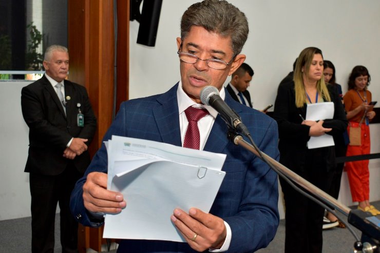 Imagem: Projeto Rinaldo Modesto aprestou os projetos de lei na sessão plenária desta quinta-feira
