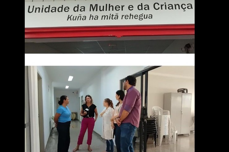 Assembleia Legislativa de Mato Grosso do Sul - Gleice visita HU e