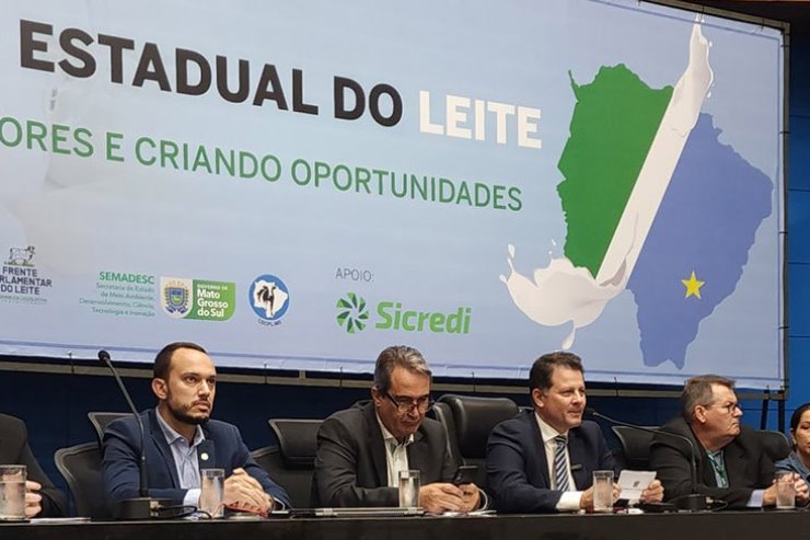 Imagem: Na primeira reunião ordinária deste ano, a Frente Parlamentar irá debater projetos para fortalecer a atividade leiteira em Mato Grosso do Sul