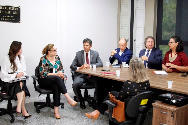 Imagem: A reunião aconteceu na manhã desta terça-feira, na Assembleia Legislativa de Mato Grosso do Sul