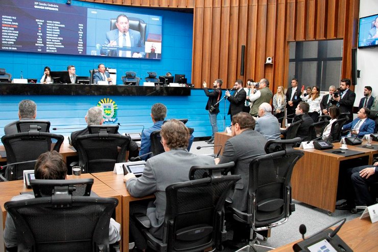 Imagem: Sessão ordinária é realizada no plenário a partir das 9h e é aberta à imprensa e à participação de toda sociedade