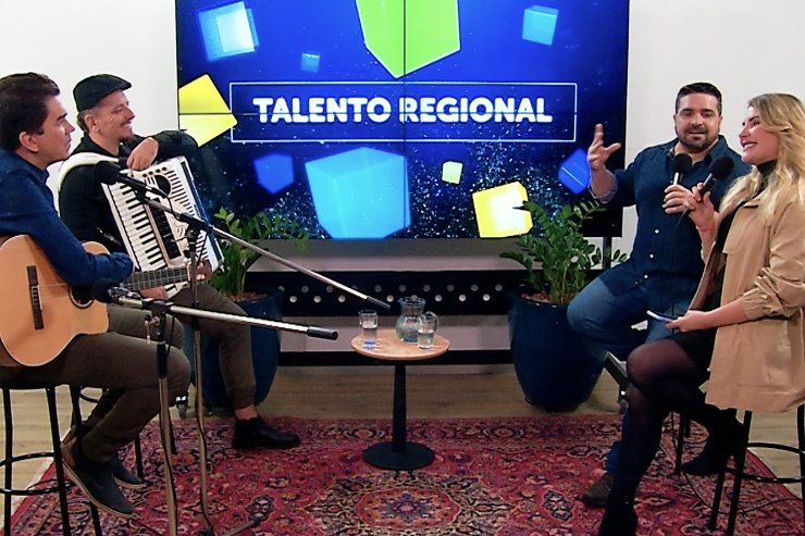 Imagem: André Santinni é o entrevistado do Talento Regional e no quadro Do Barroco ao Barracão, Lucas Motta