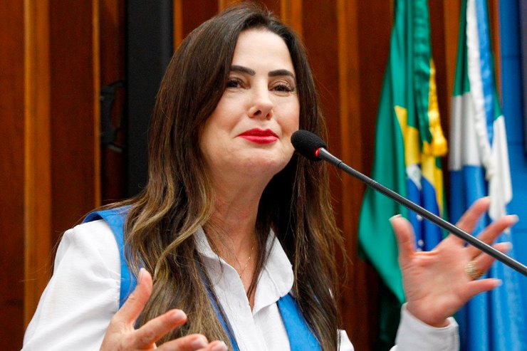 Imagem: Mara Caseiro relatou encontro na Abel e divulgou as ações da Escola do Legislativo, presidida por ela