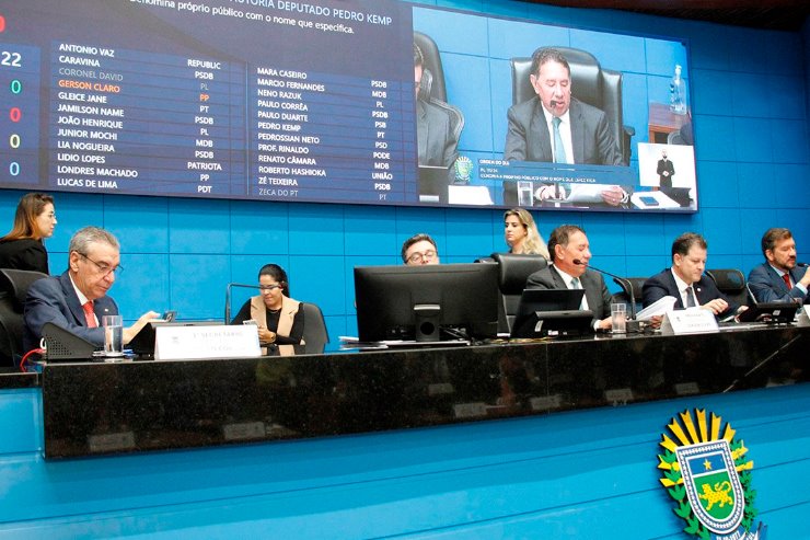 Imagem: Deputados da ALEMS aprovaram quatro matérias durante a Ordem do Dia desta quarta-feira