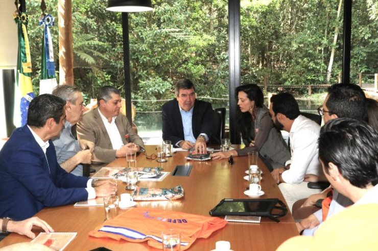 Imagem: Deputado Paulo Corrêa participou de reunião representando a Assembleia Legislativa 