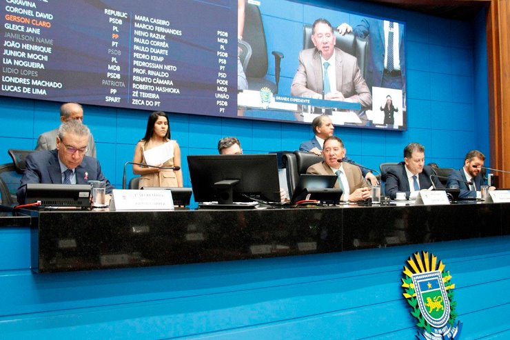 Imagem: Os parlamentares da Assembleia Legislativa de Mato Grosso do Sul votaram quatro proposições pautadas na Ordem do Dia