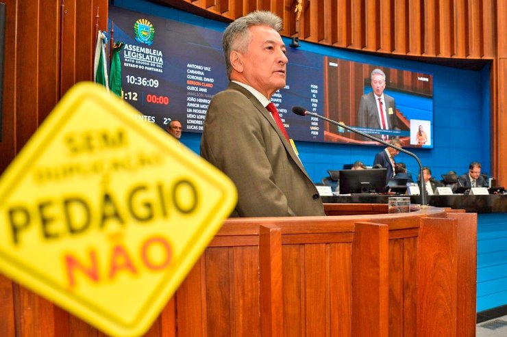 Imagem: Não podemos permitir, aqui em Mato Grosso do Sul, que se faça cobrança do pedágio sem a duplicação das nossas rodovias, defendeu Hashioka