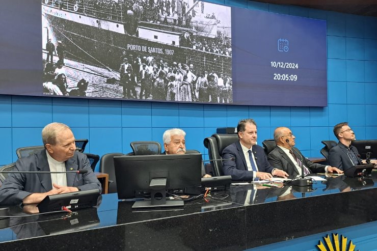 Imagem: Os 150 anos da imigração italiana no Brasil foram celebrados pelo Parlamento Sul-Mato-Grossense 