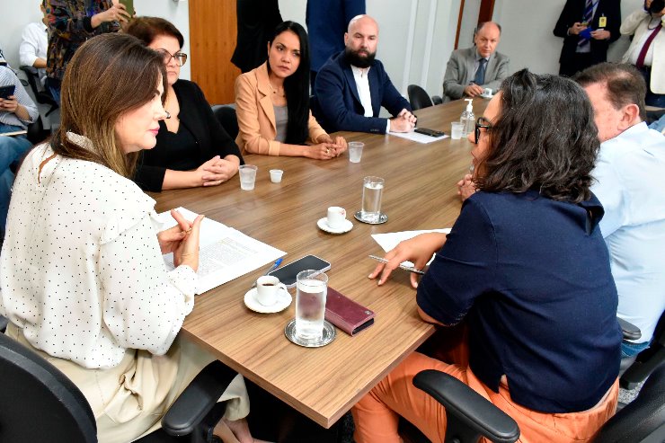 Imagem: Reunião aconteceu nesta manhã na sala Onevan de Matos 