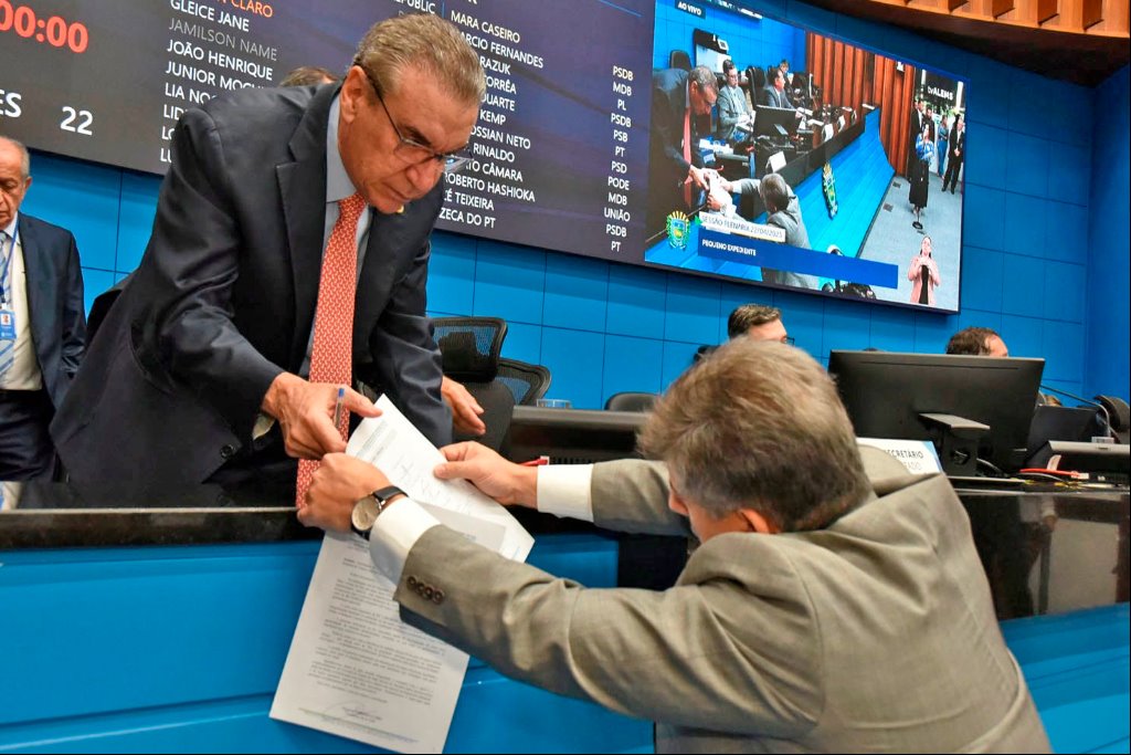 Imagem: Sessões são transmitidas ao vivo pelos canais oficiais da ALEMS