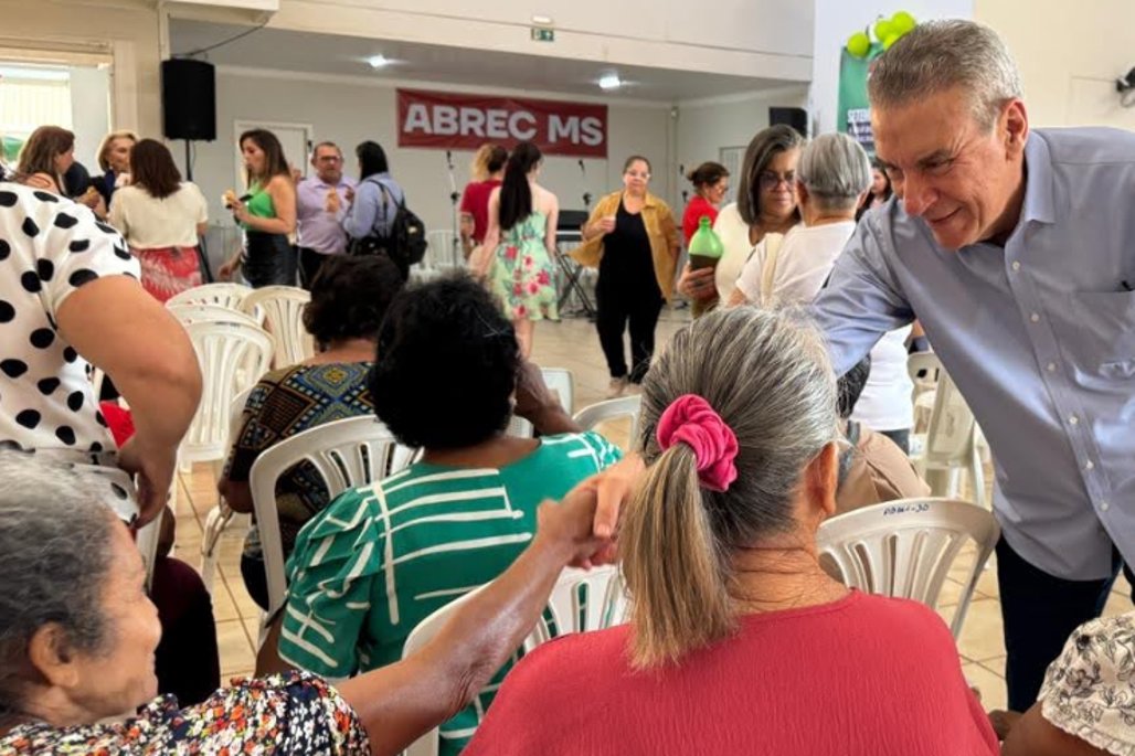 Imagem: Paulo Corrêa também fez questão de reconhecer o trabalho de articulação da presidente da Abrec-MS, Dra. Cidinha Arroyo