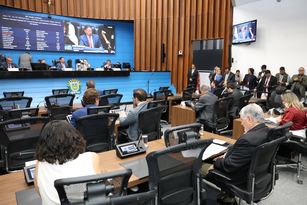 Imagem: Sessão plenária na ALEMS tem início às 9h e é aberta à participação de toda sociedade