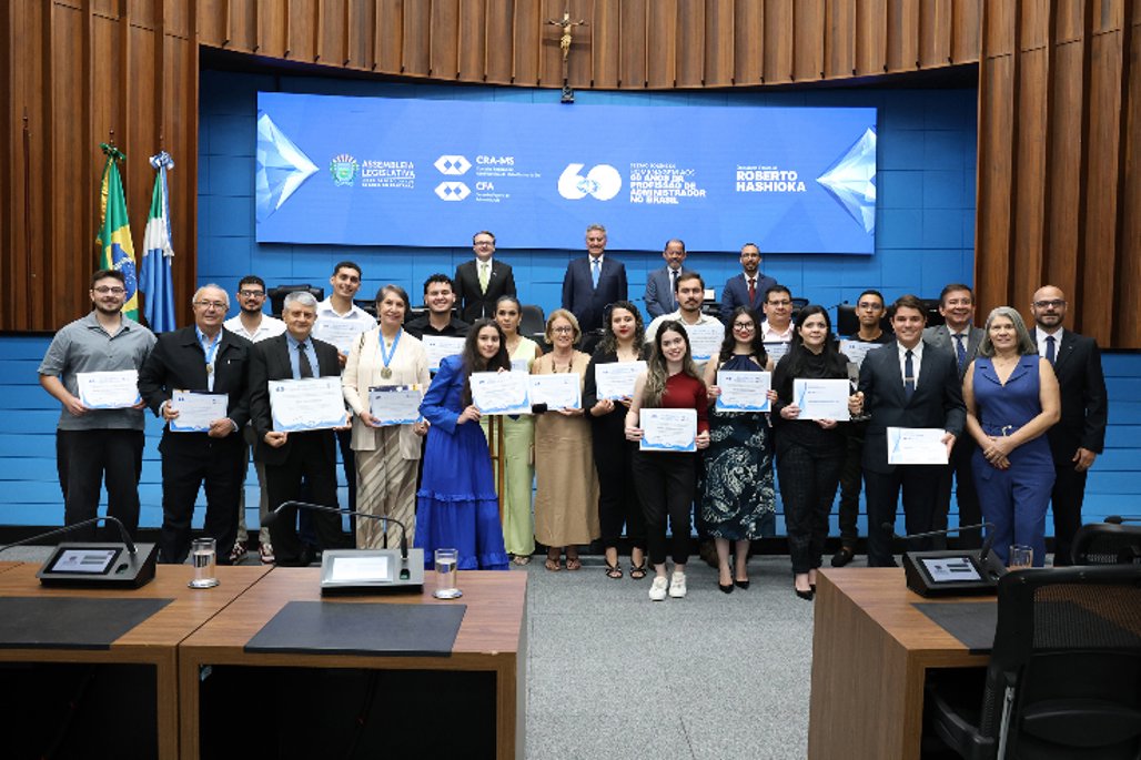 Imagem: Constituída de medalhas, troféus e certificados, a honraria reconhece personalidades que contribuíram de forma significativa para o fortalecimento da administração no estado ao longo das últimas décadas