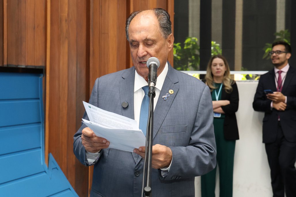 Imagem: Deputado Zé Teixeira apresentou o projeto durante a sessão desta terça-feira