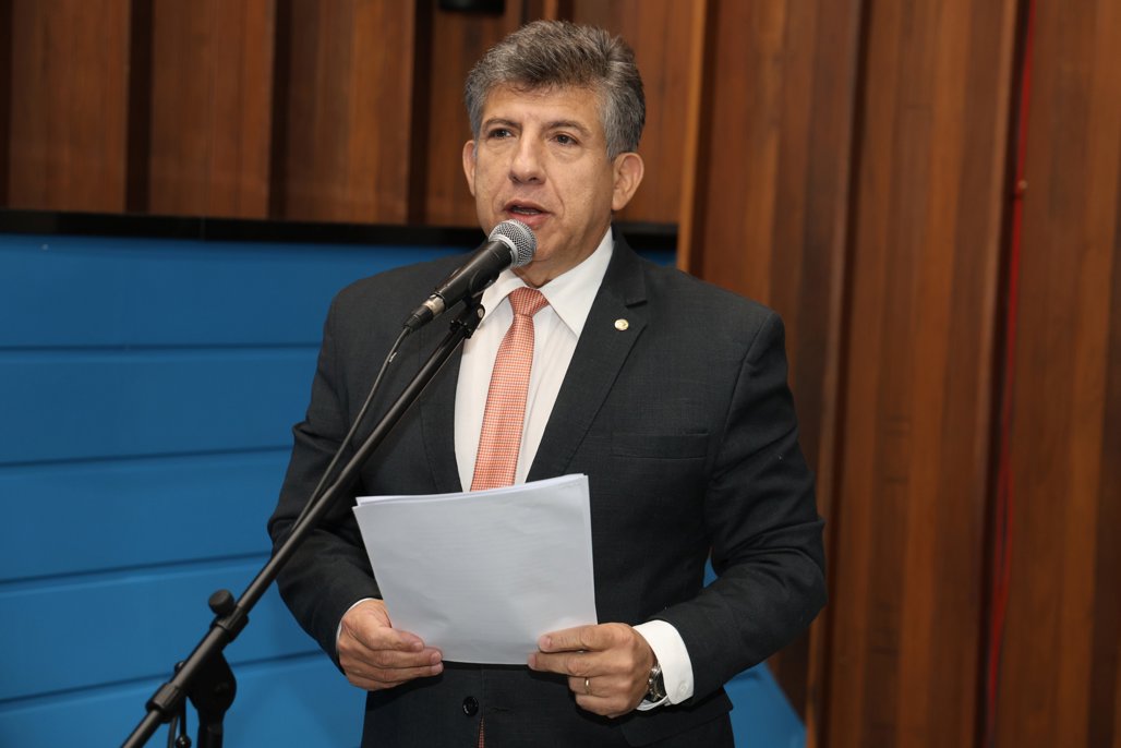 Imagem: Deputado Lidio Lopes apresentou a proposta na sessão plenária da ALEMS nesta quarta-feira