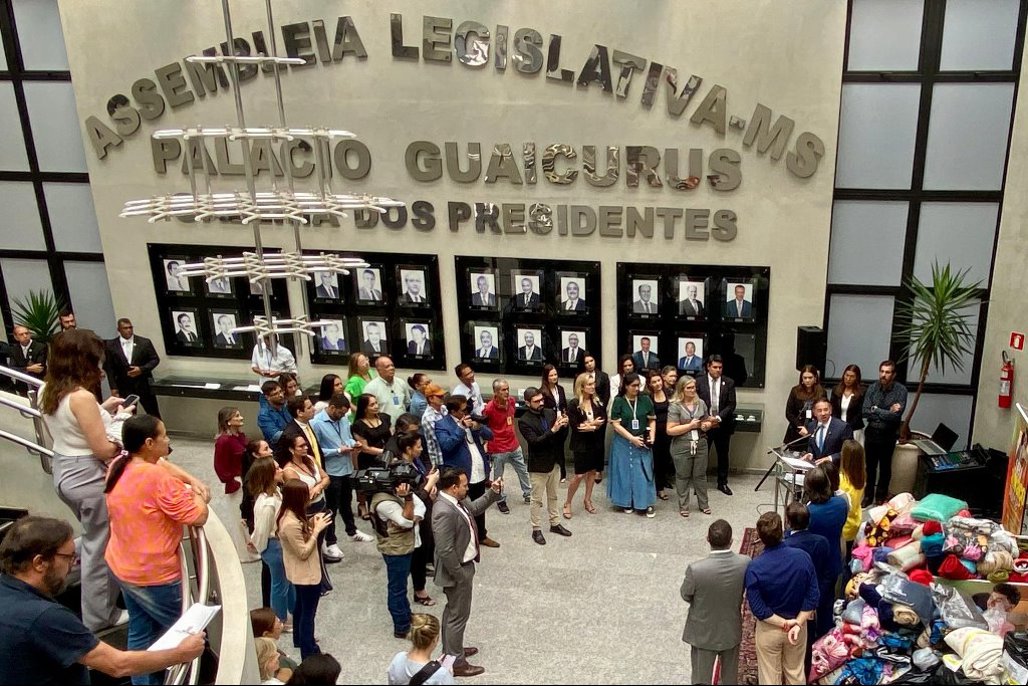 Arrecadações na ALEMS será até 8 de maio. Cerimônia de encerramento de 2025 - Arquivo ALEMS