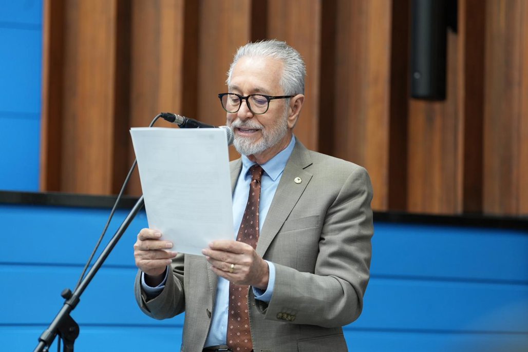 Deputado Antonio Vaz é autor da lei que instituiu Semana de  Sensibilização e Defesa dos Portadores de Doenças Intestinais (Foto: Wescley Victor)