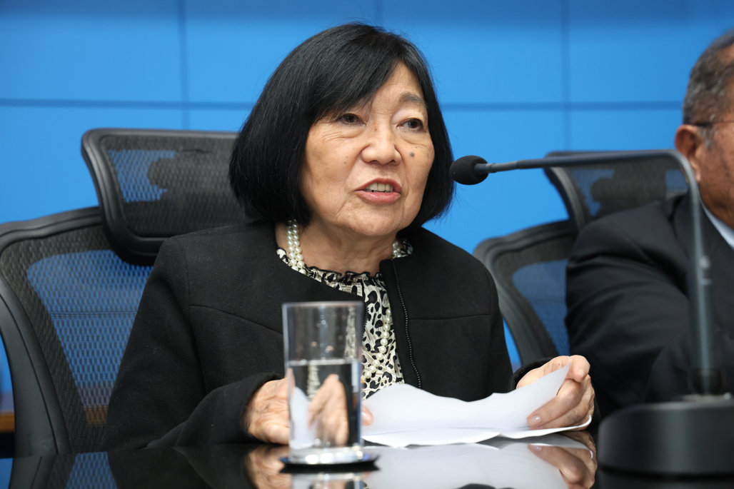 Mary Leny rendeu homenagem à resiliência e disciplina de seu povo