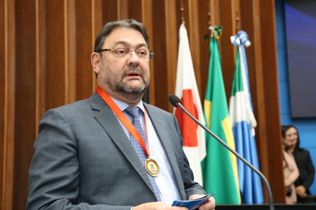 Sérgio Longen falou em nome dos homenageados