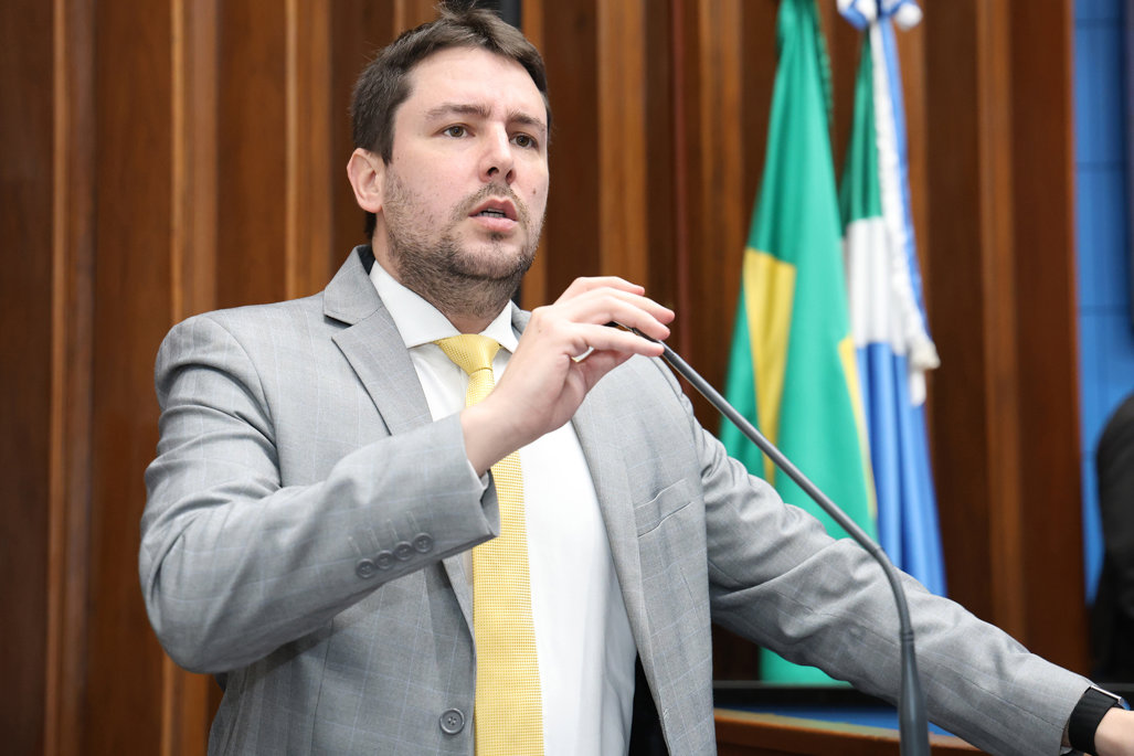 Deputado João Henrique, neto de Marcelo Miranda (Foto: Wagner Guimarães)