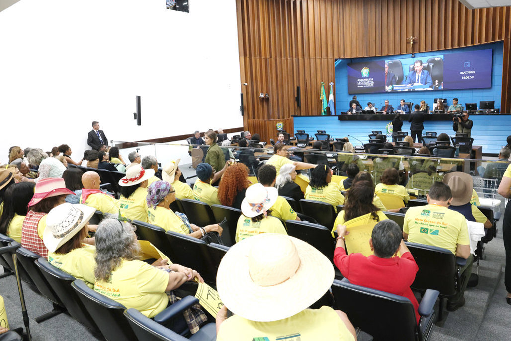 Seminário foi prestigiado por pessoas da 3ª idade que participam de projetos 