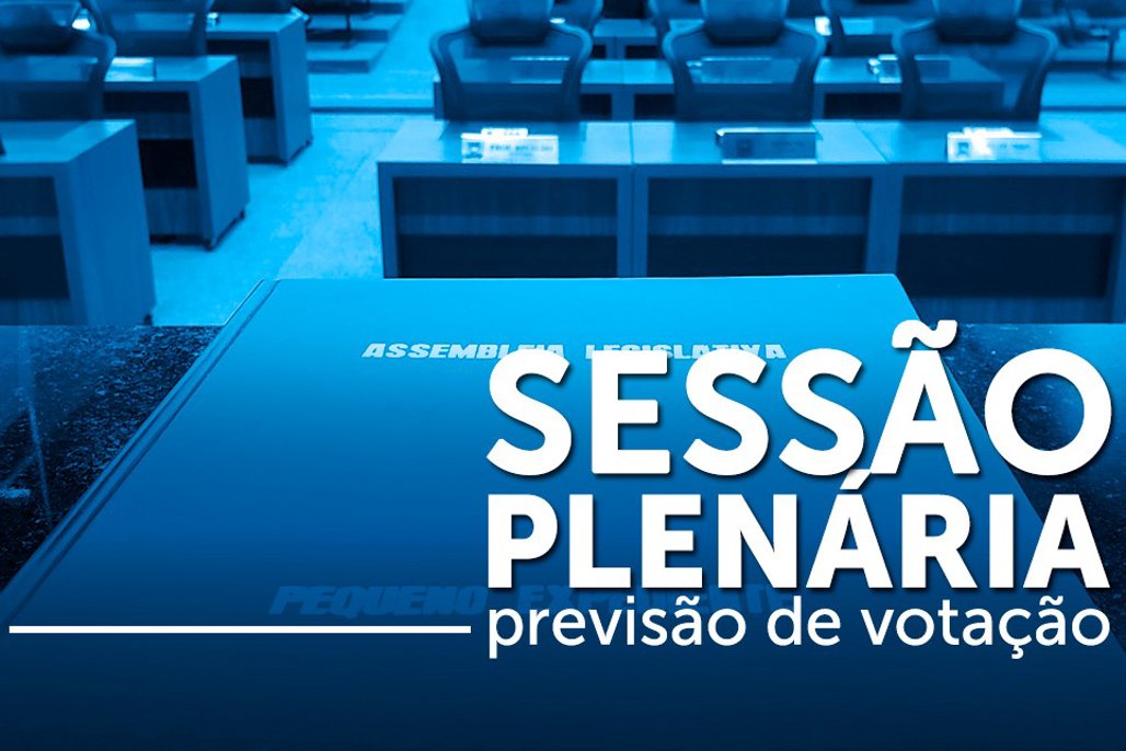 Três projetos estão pautados para a sessão ordinária desta terça-feira