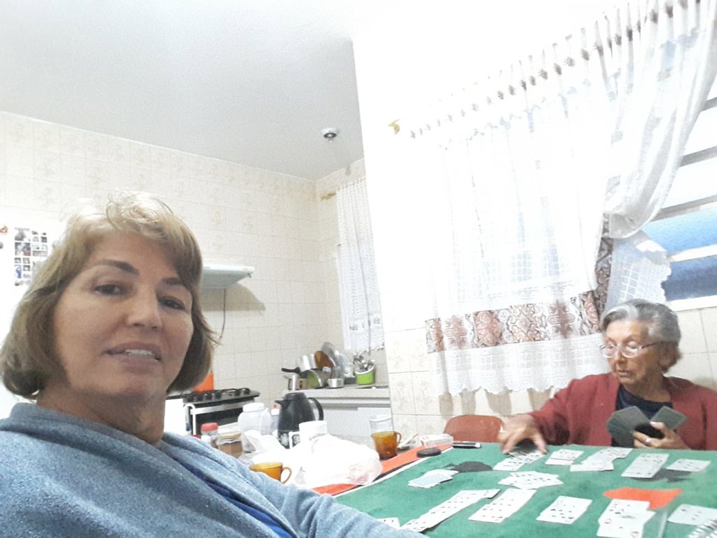 Apesar da doença, era possível vivenciar momentos de descontração (Foto: Acervo pessoal)