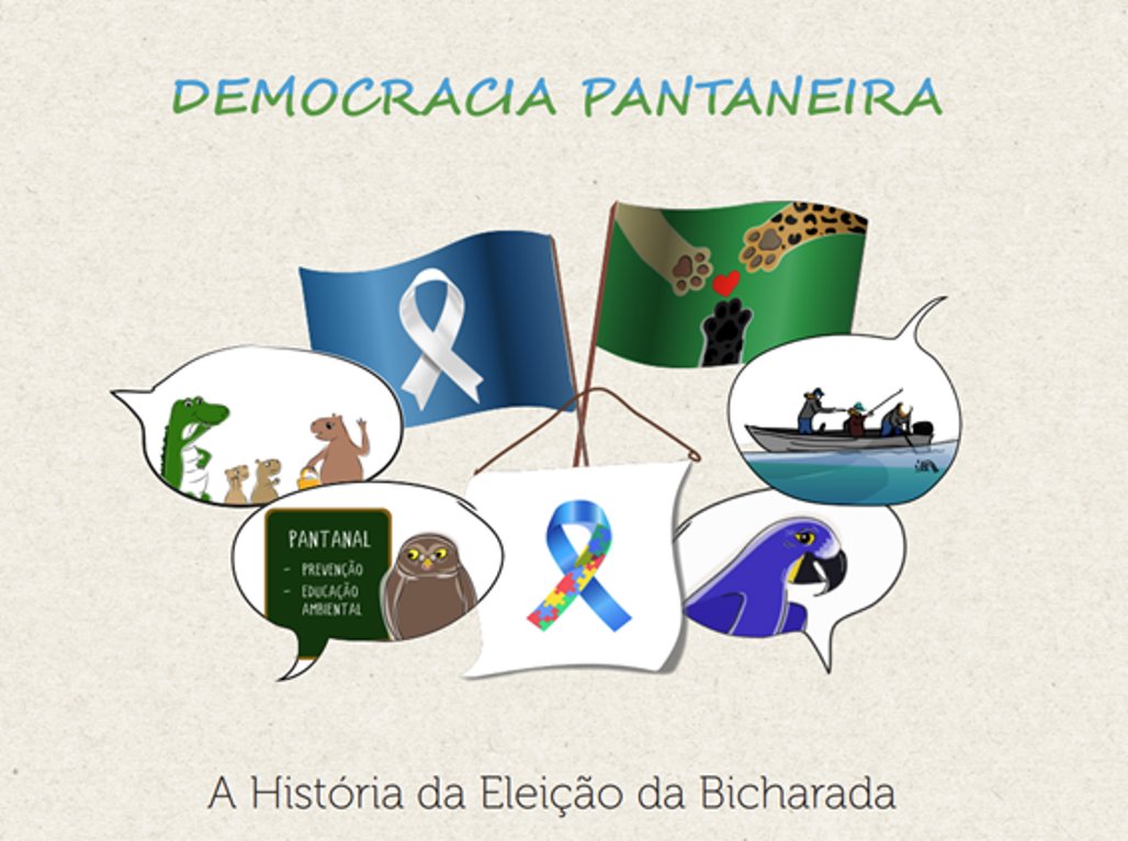 Ebook infantojuvenil faz parte da Coleção de Livros Digitais da ALEMS