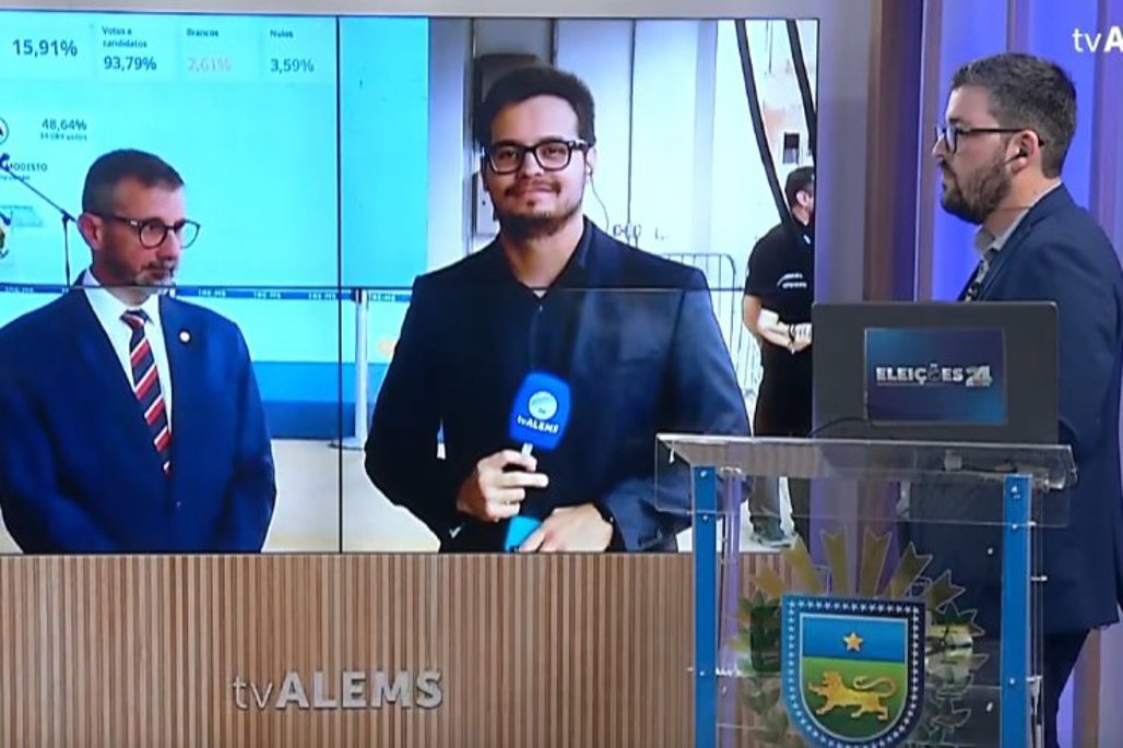 TV transmitirá entrevistas ao vivo