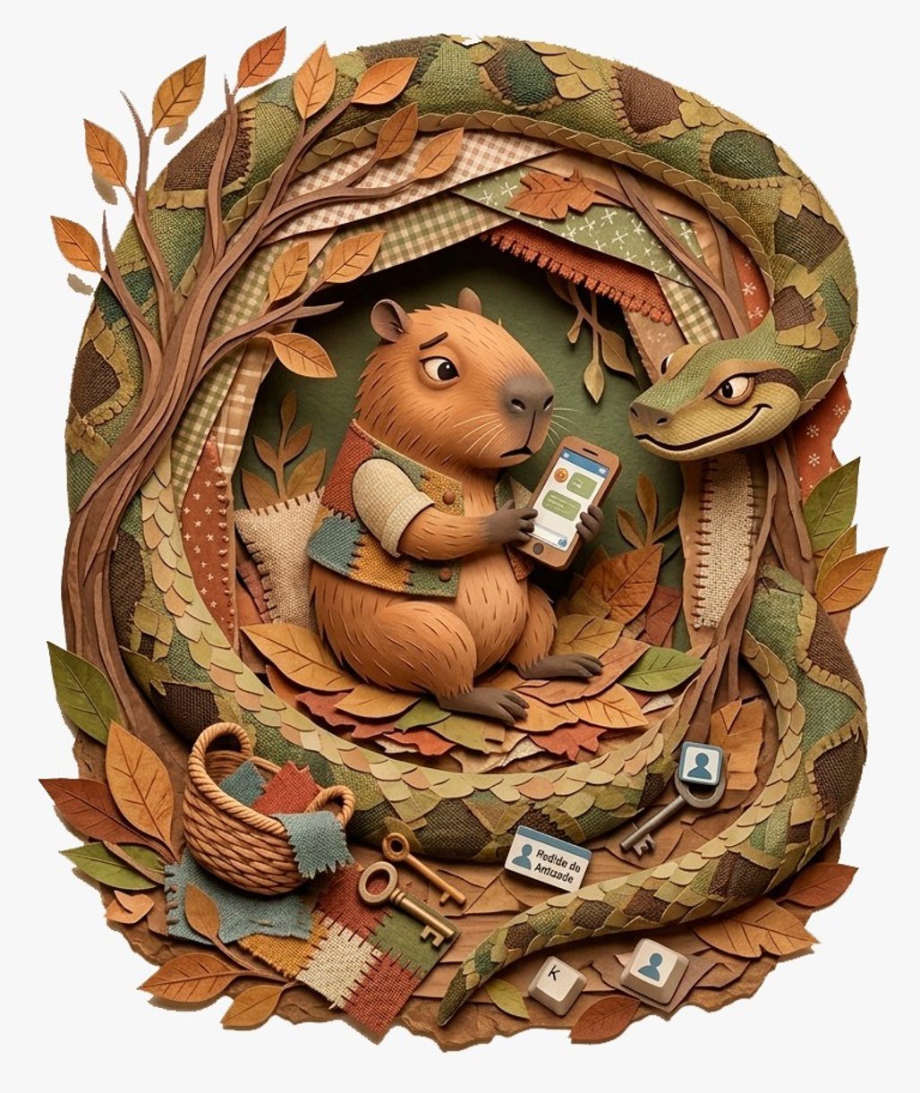 Arte da capa do livro 