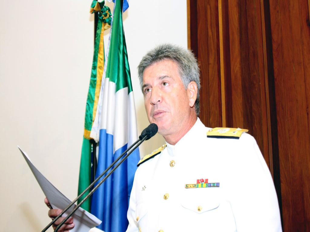 Imagem: Contra-almirante César Sidônio de Souza 