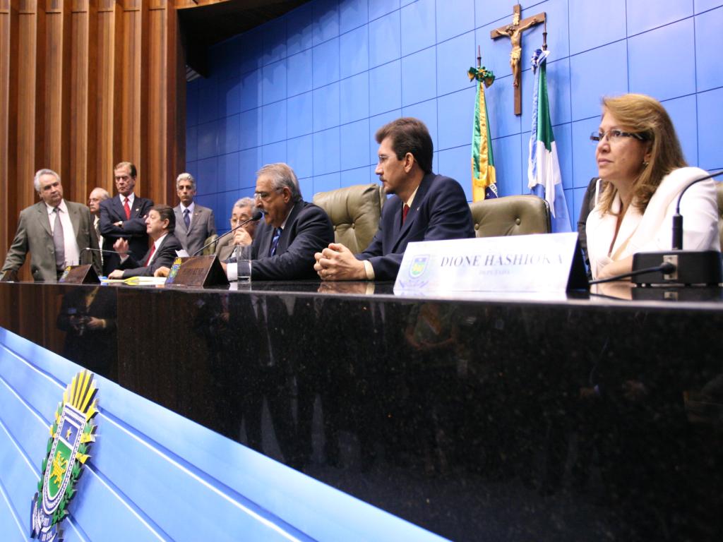 Imagem: Deputados elegeram nova mesa diretora para biénio 2009/10