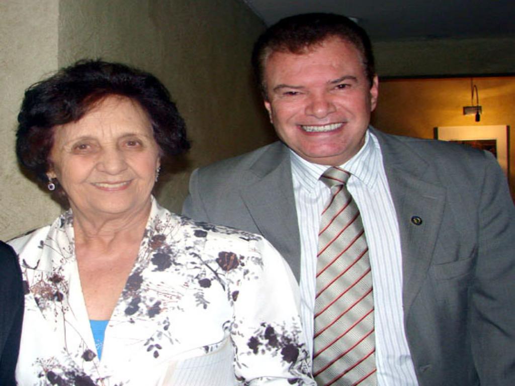 Imagem: Ymera e Picarelli durante confraternização da colônia italiana no ano passado.