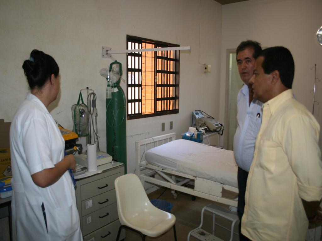 Imagem: Unidade de saúde em Rochedo