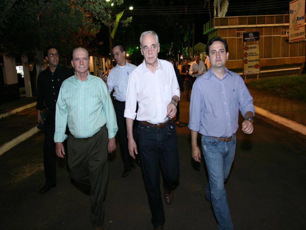 Imagem: Laucidio Coelho, Ministro e Dep. Marcio Fernandes