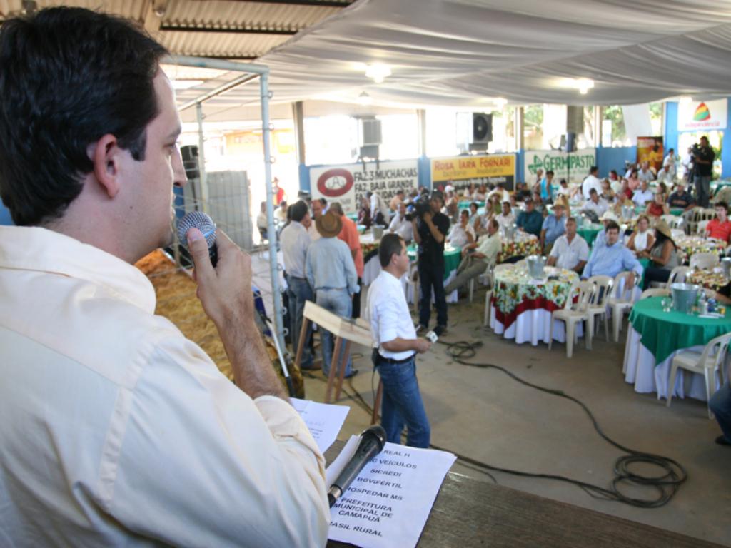 Imagem: Deputado Marcio Fernandes na Expocam 2009