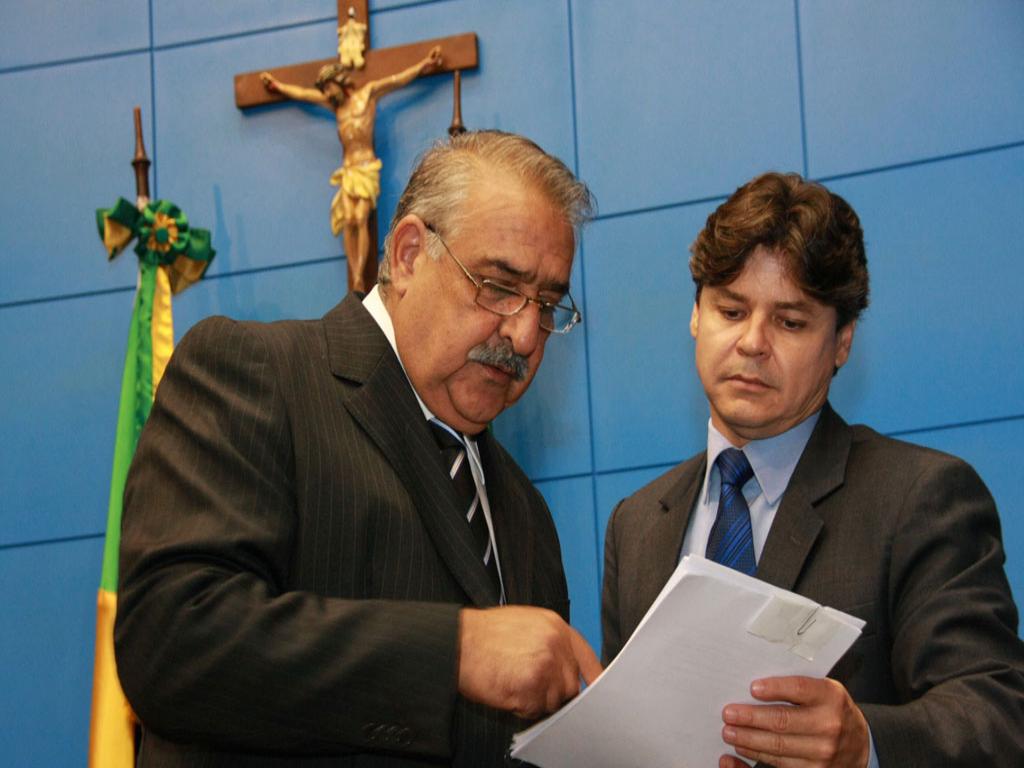 Imagem: Deputado Jerson Domingos e Deputado Paulo Duarte