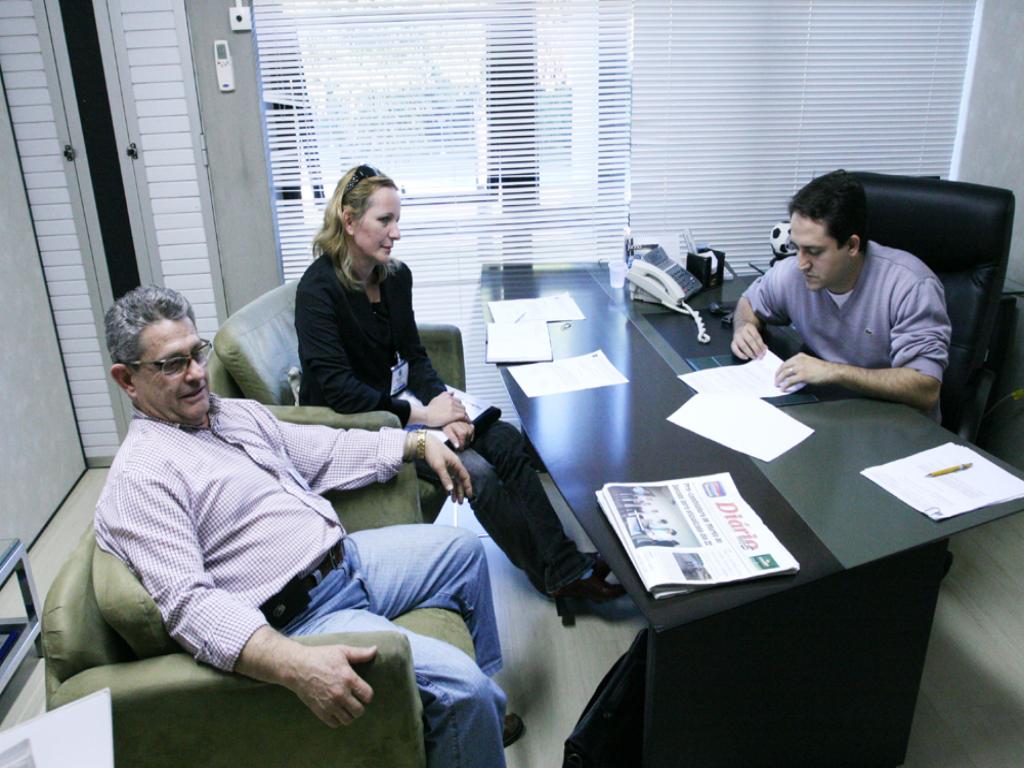 Imagem: Wilson Mascoli, Fátima Mack e o deputado Marcio Fernandes